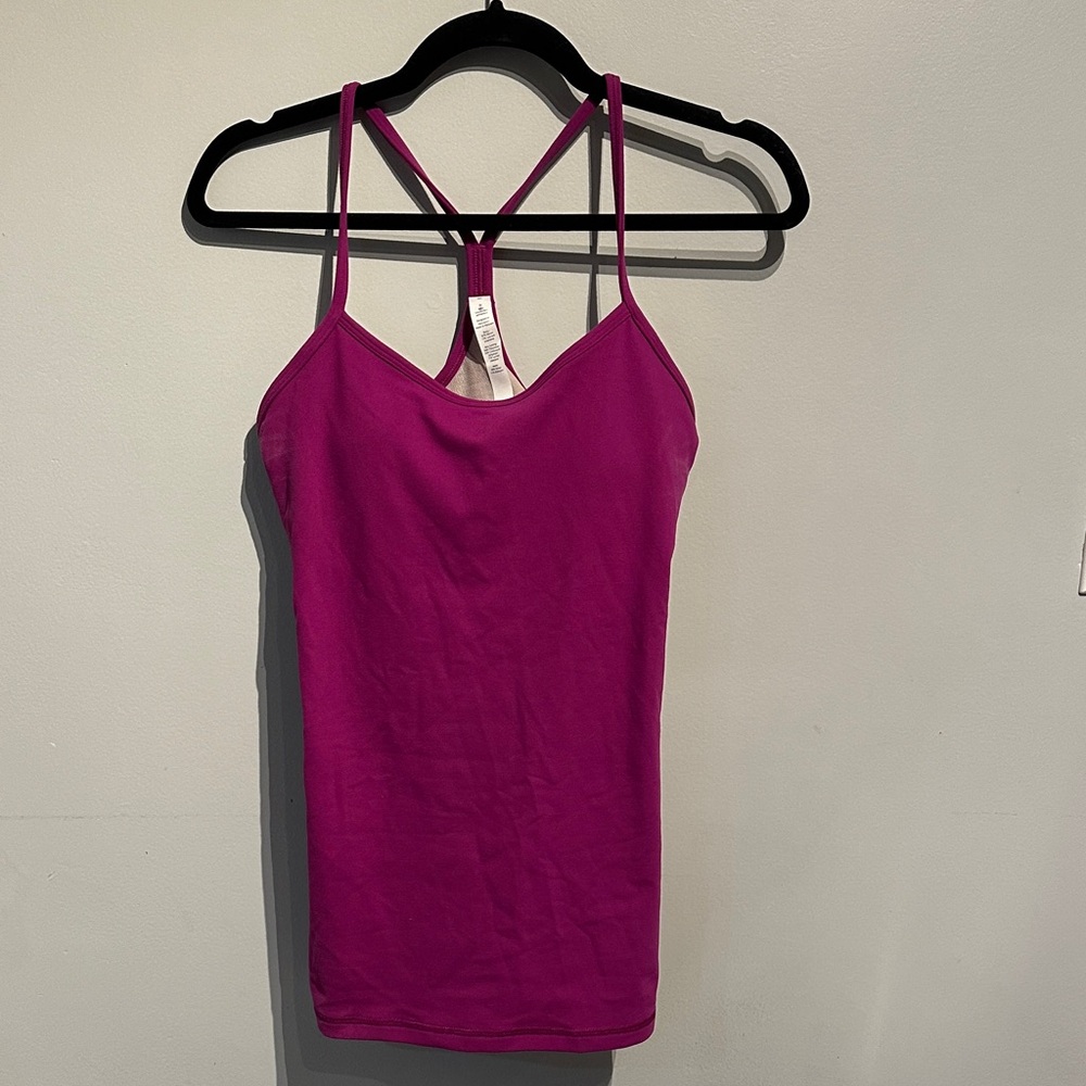 Lululemon Athletica Fuchsia Tank Top